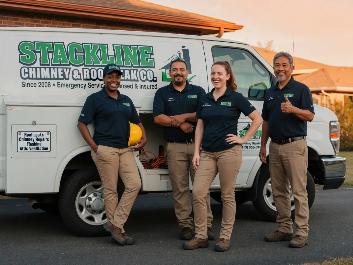 Chimney flashing repair company in Mcclusky, ND